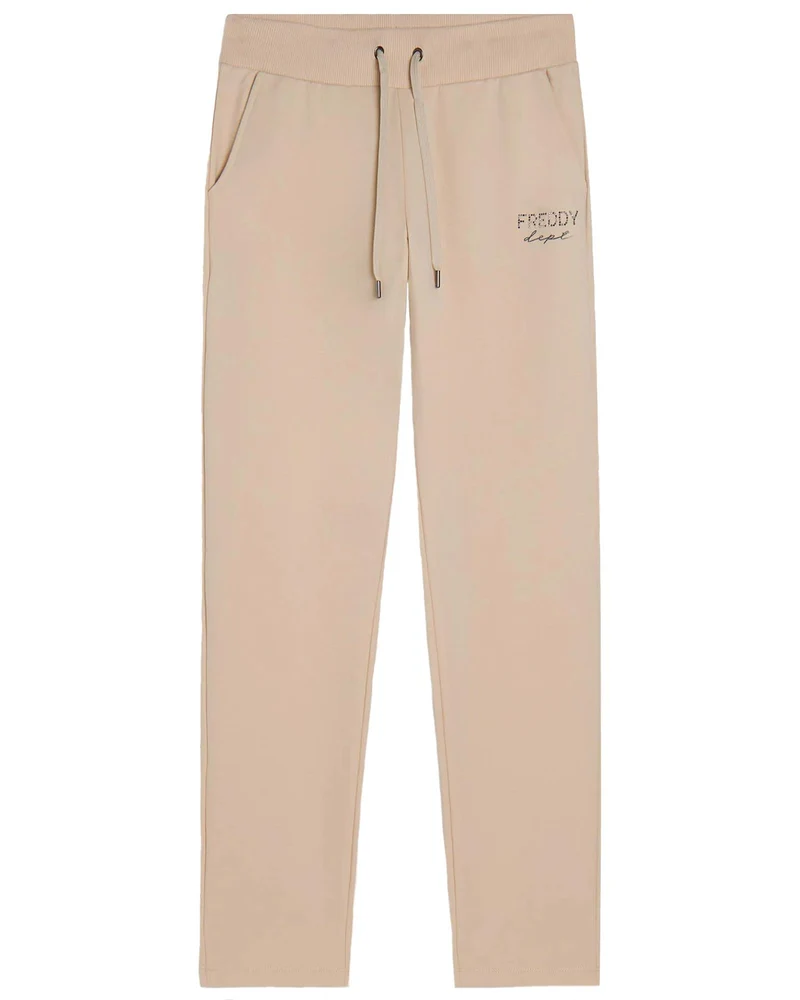 Pantaloni Regular Fit Con Gamba Dritta Donna