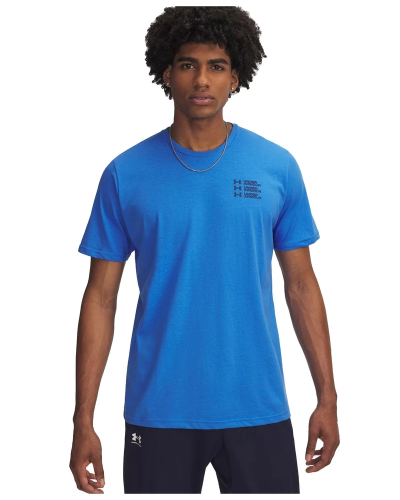 T-shirt Uomo Triple Stack Left Chest Logo