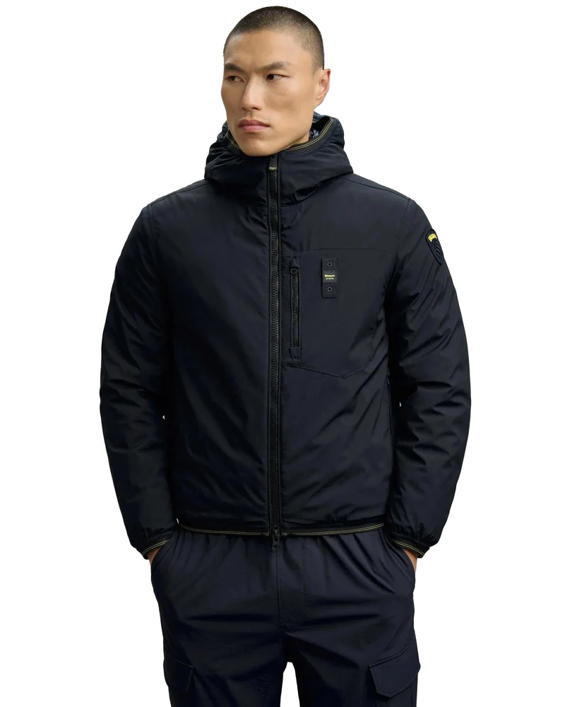Piumino In Neoprene Con Taschino Derry Uomo