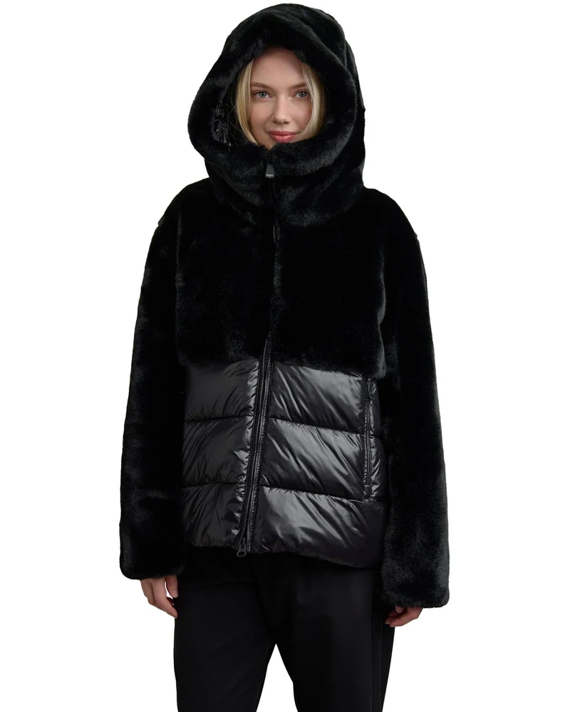 Giubbetto Con Pelliccia Eco Fanevil Donna