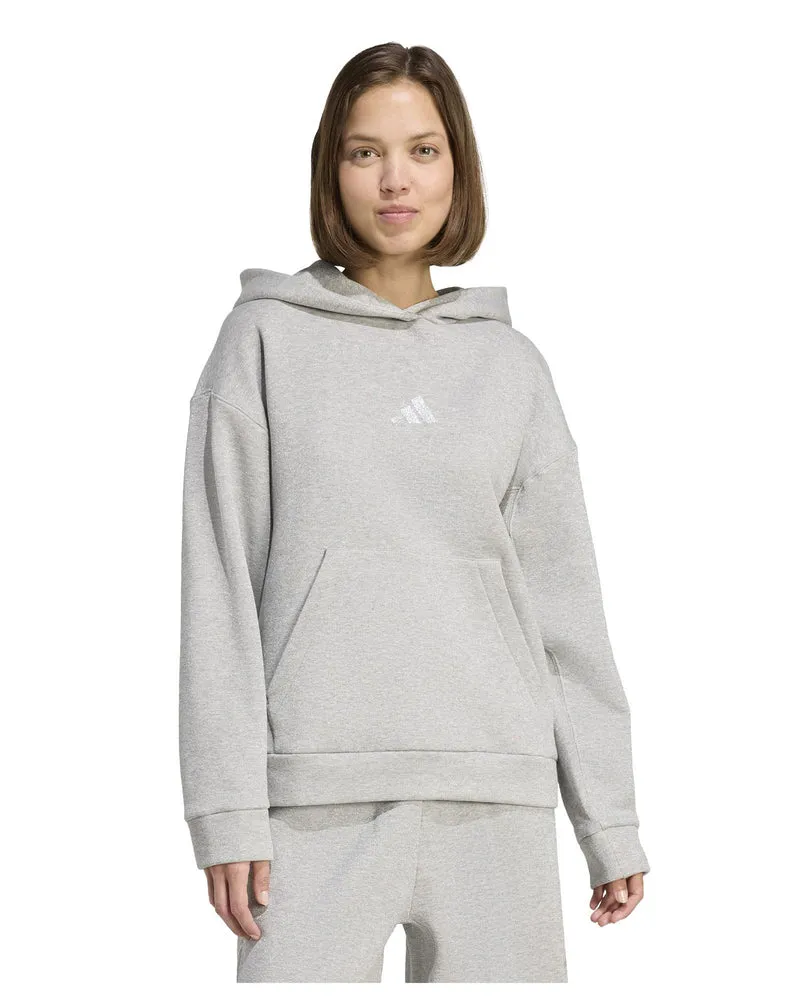 Felpa Donna con Cappuccio Glitterato