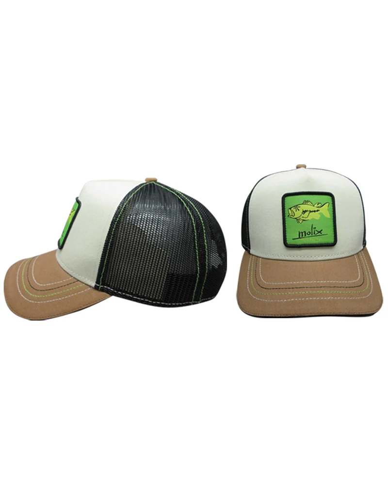 Trucker Molix Hat Black Bass