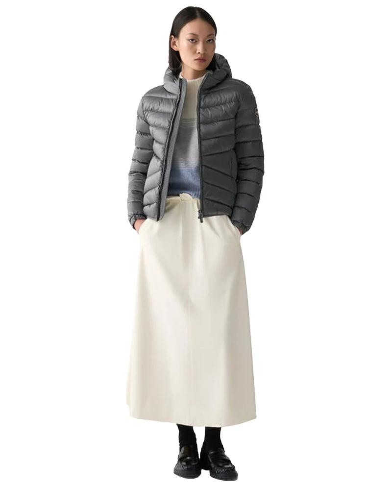 Piumino Donna Trapuntato con Cappuccio