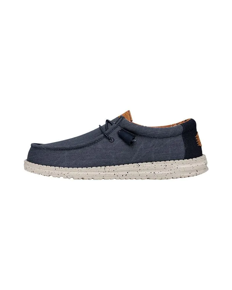 Mocassino Uomo Wally Washed Canvas