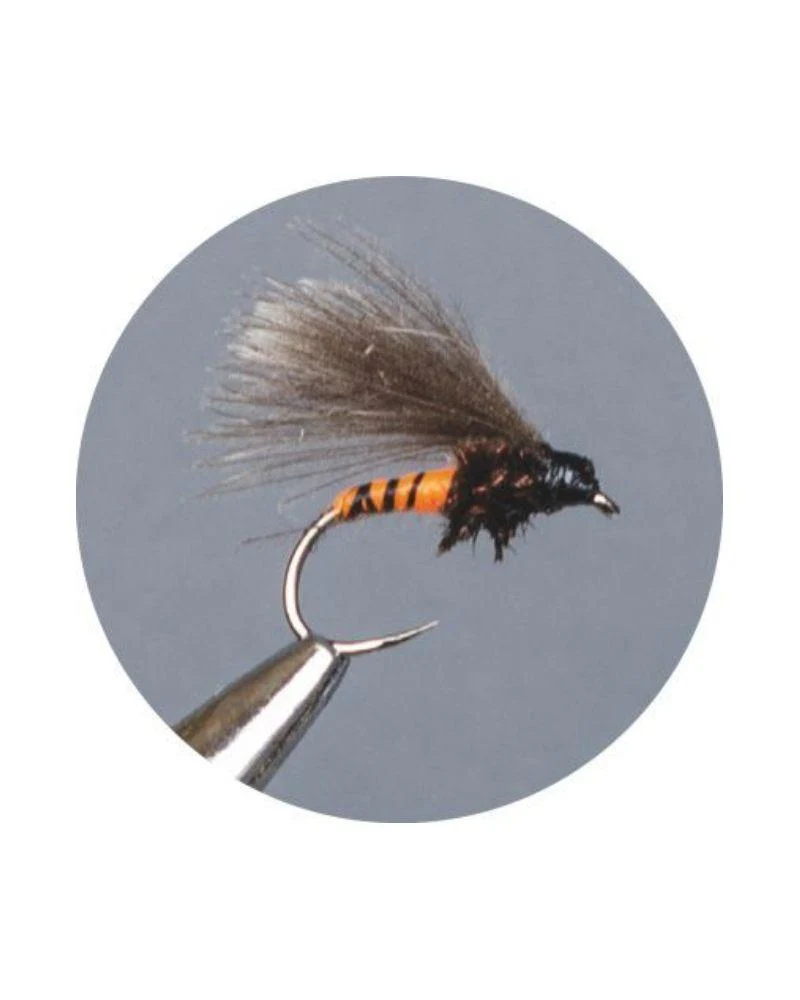 Mosche Serie CDC Orange Midge