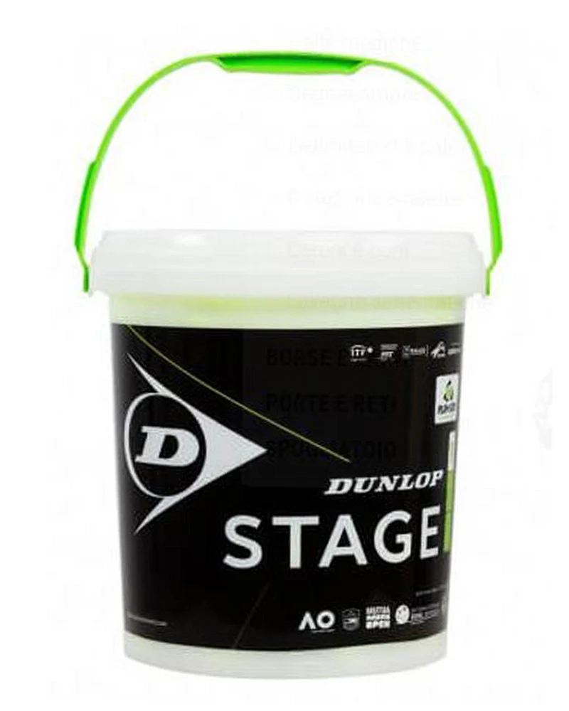 Secchiello Maestri Palline Da Tennis Stage 1 Green