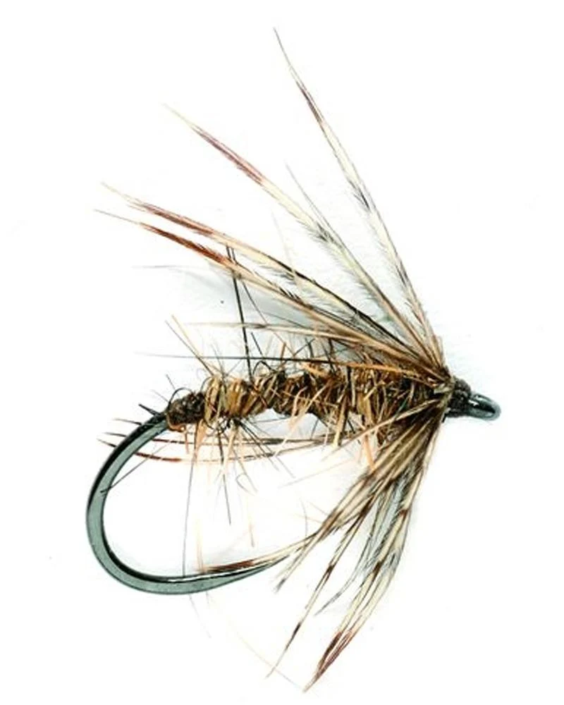 Mosca Artificiale Spider hare Lug & Partridge Barbless 16