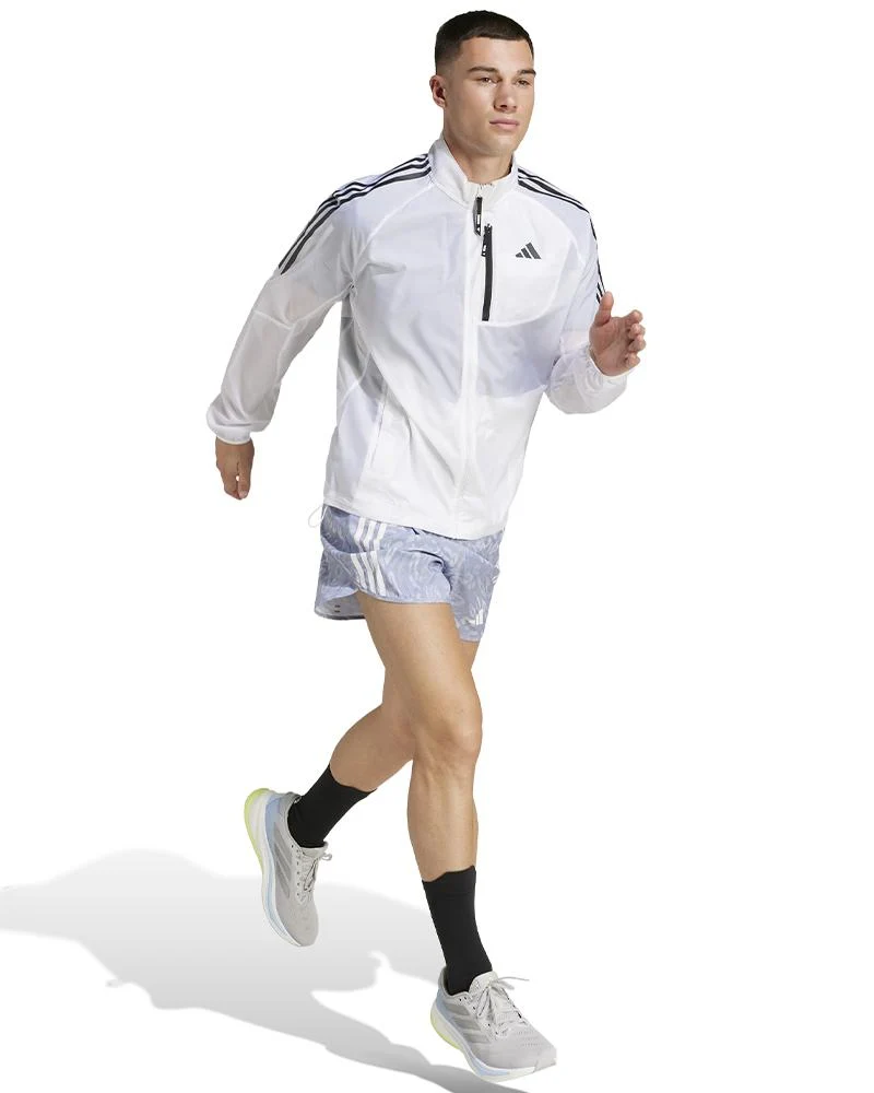 Shorts Uomo Own The Run 3-Stripes