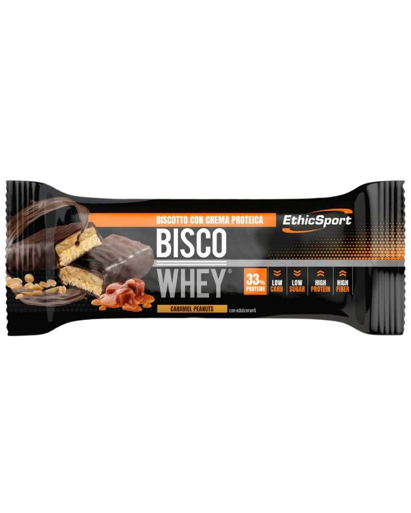 Barretta Bisco Whey High Protein Caramel & Peanuts