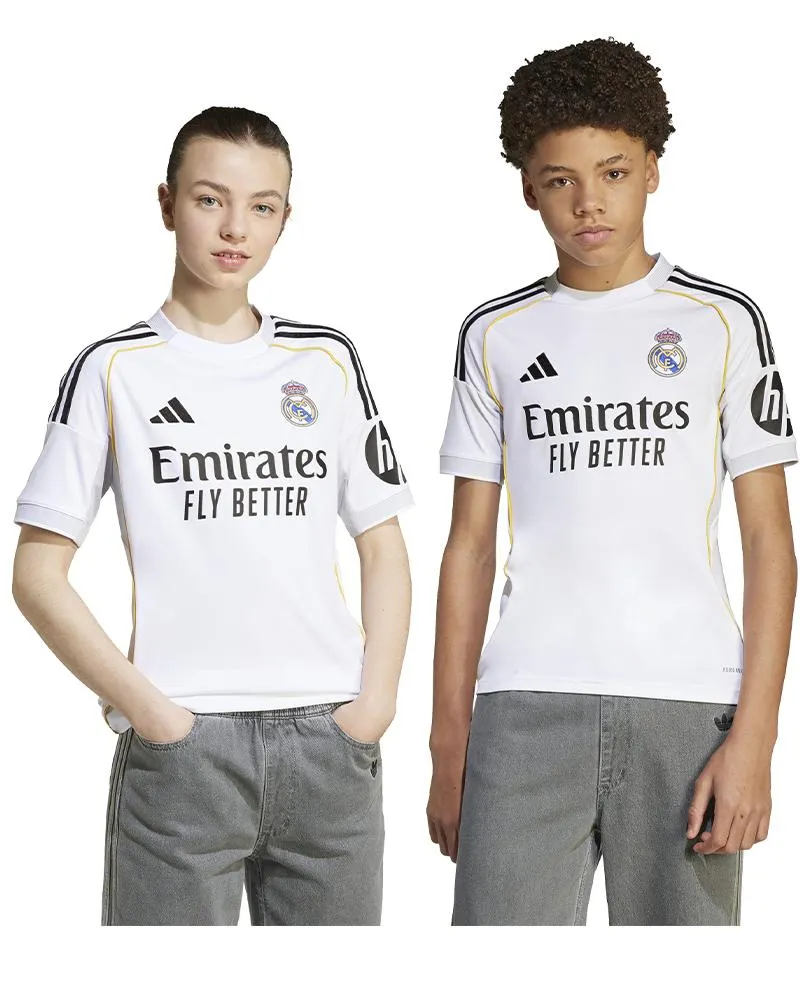 Maglia Home Real Madrid 25/26 Bambini