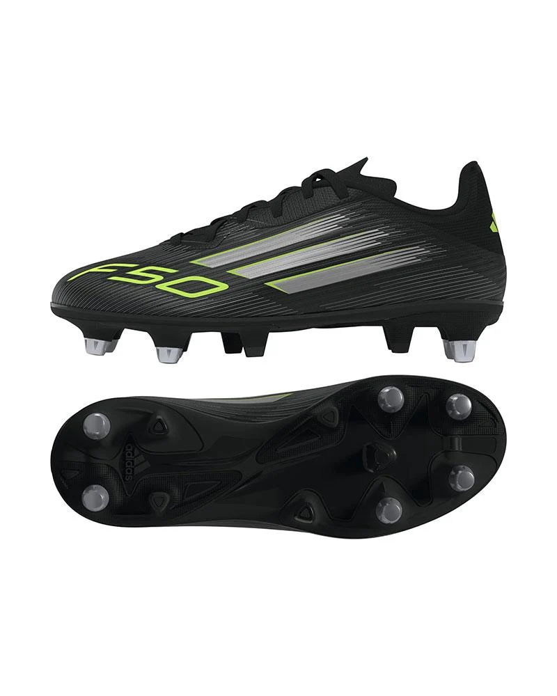 Scarpe da Calcio Bambino F50 League SG Electric Stealth Pack