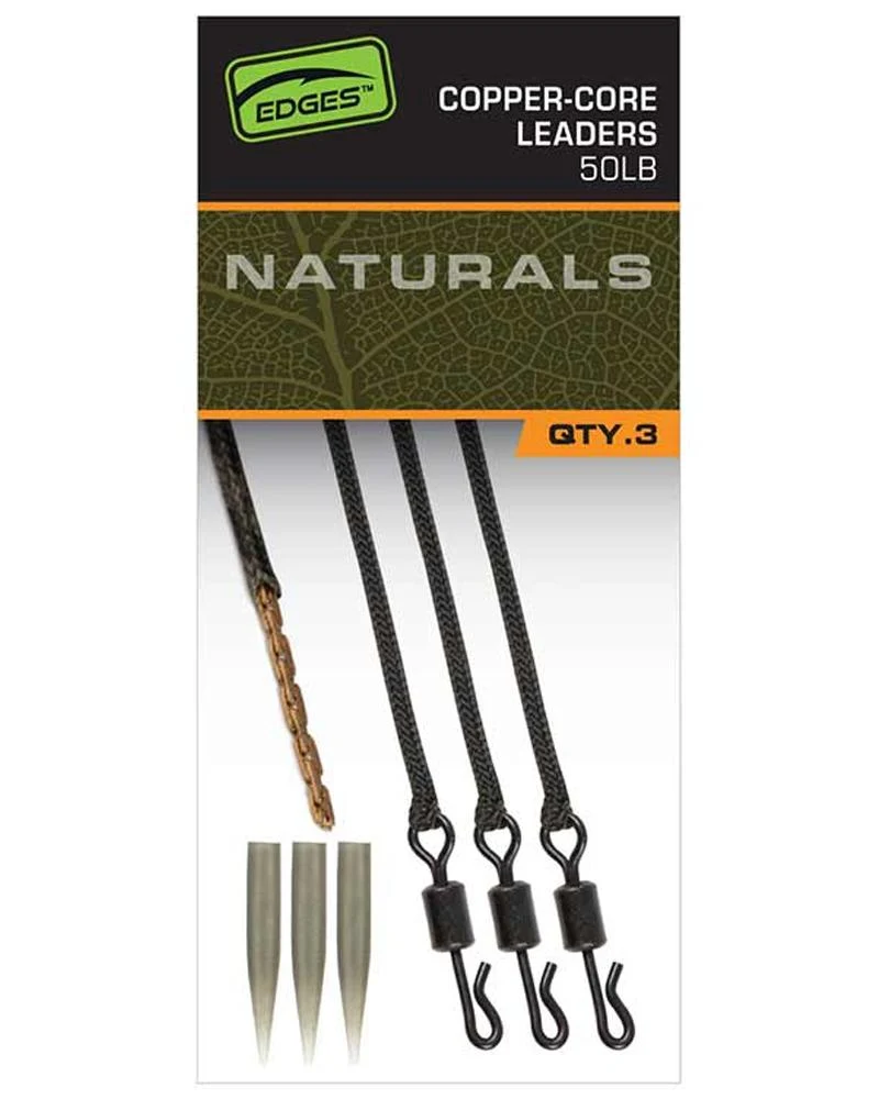 Edges Naturals Copper-Core Leaders