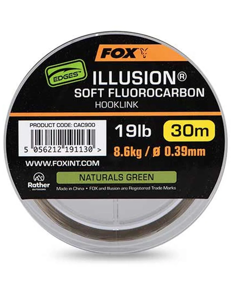 Edges Illusion Soft Fluorocarbon Hooklink 19 lb