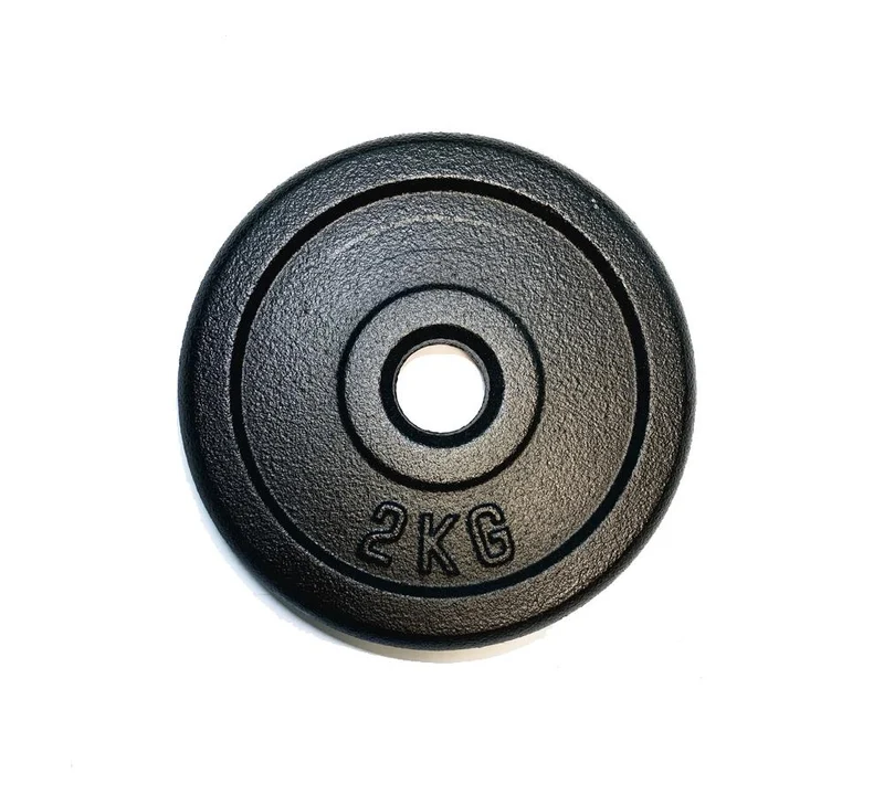 Disco in ghisa palestra 2 kg