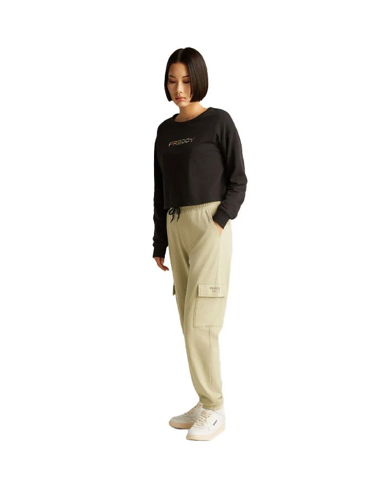 Pantaloni Donna Cargo Regular Fit