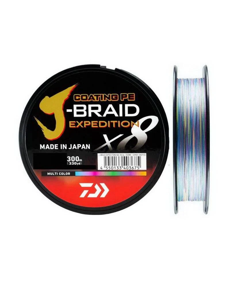 Tracciato J-braid Expedition X8 300M