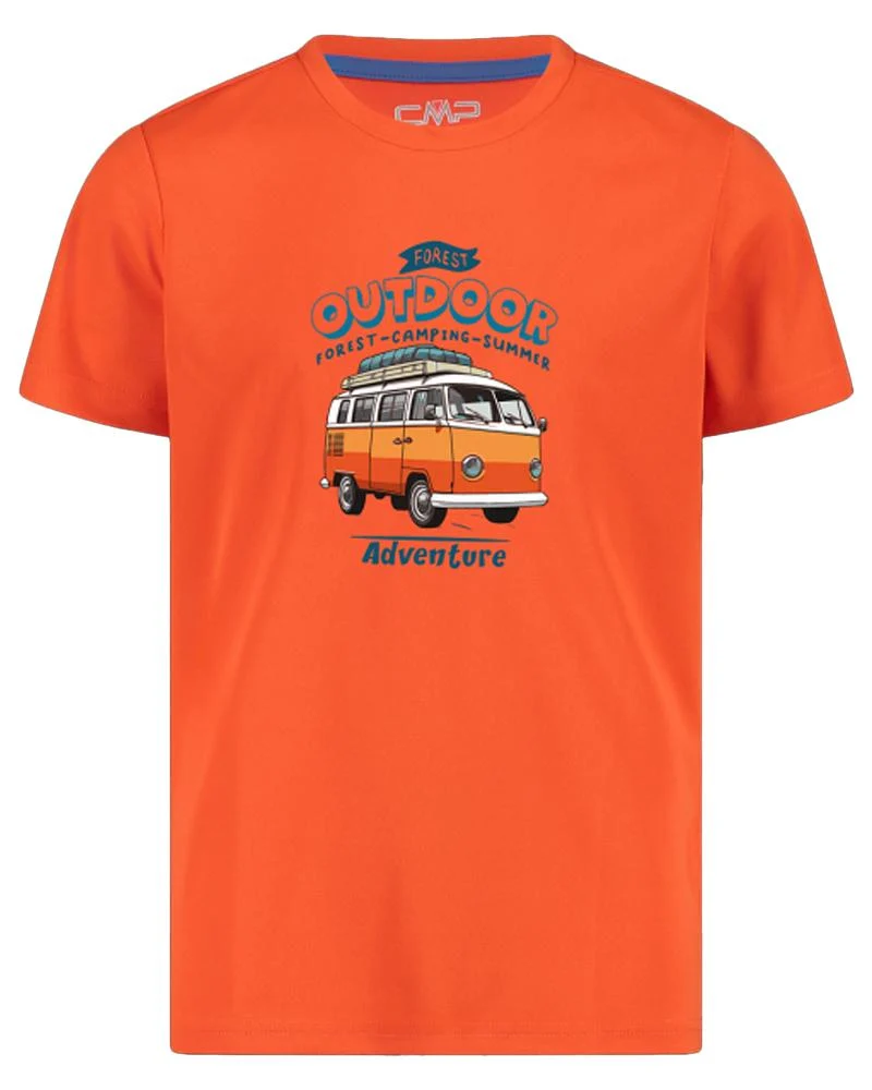 T-shirt Tecnica Bambini Con Stampa