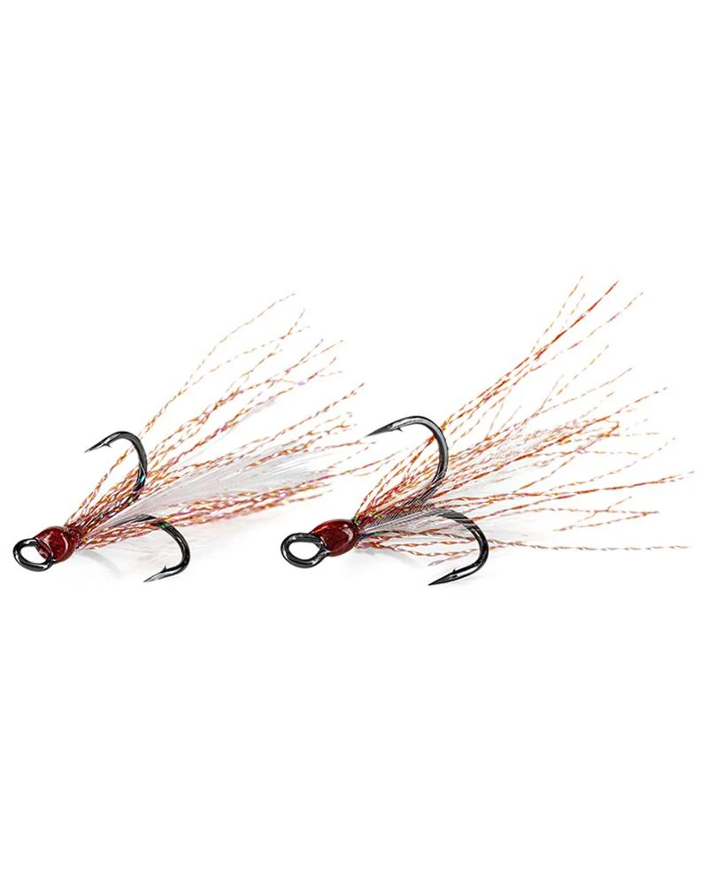 Feathered Treble Hooks