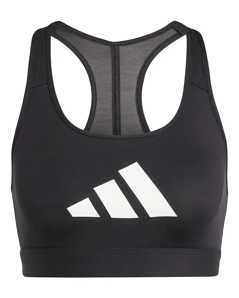 Reggiseno Sportivo Donna Powerreact Big Logo Graphic