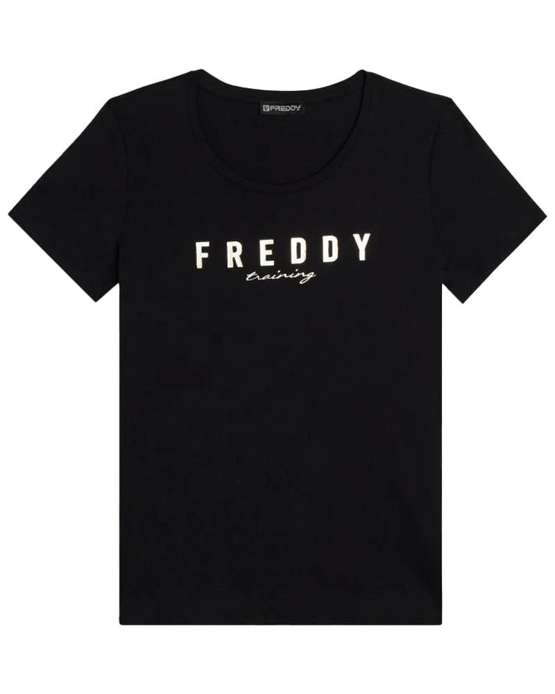 T-shirt In Jersey Donna Con Logo