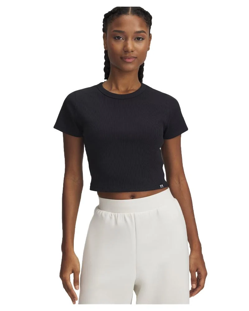 T-shirt Donna UA Rival Rib Baby