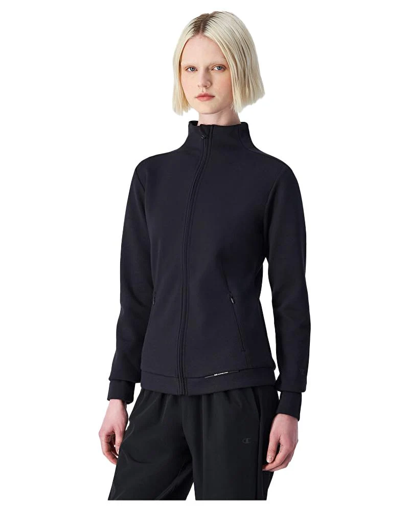 Felpa Donna Con Zip Intera C-Tech