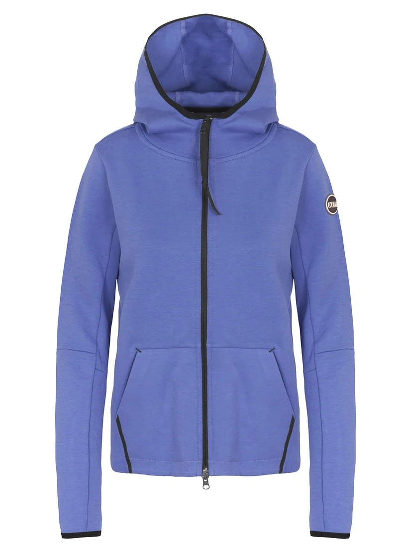 Felpa Donna Full Zip Con Cappuccio