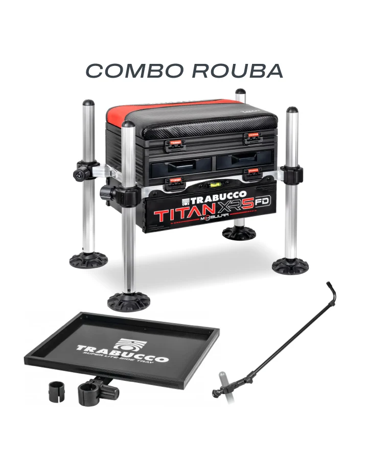 Combo Panchetto Titan XR5 Back Rest + Feeder Arm GNT X-Connect
