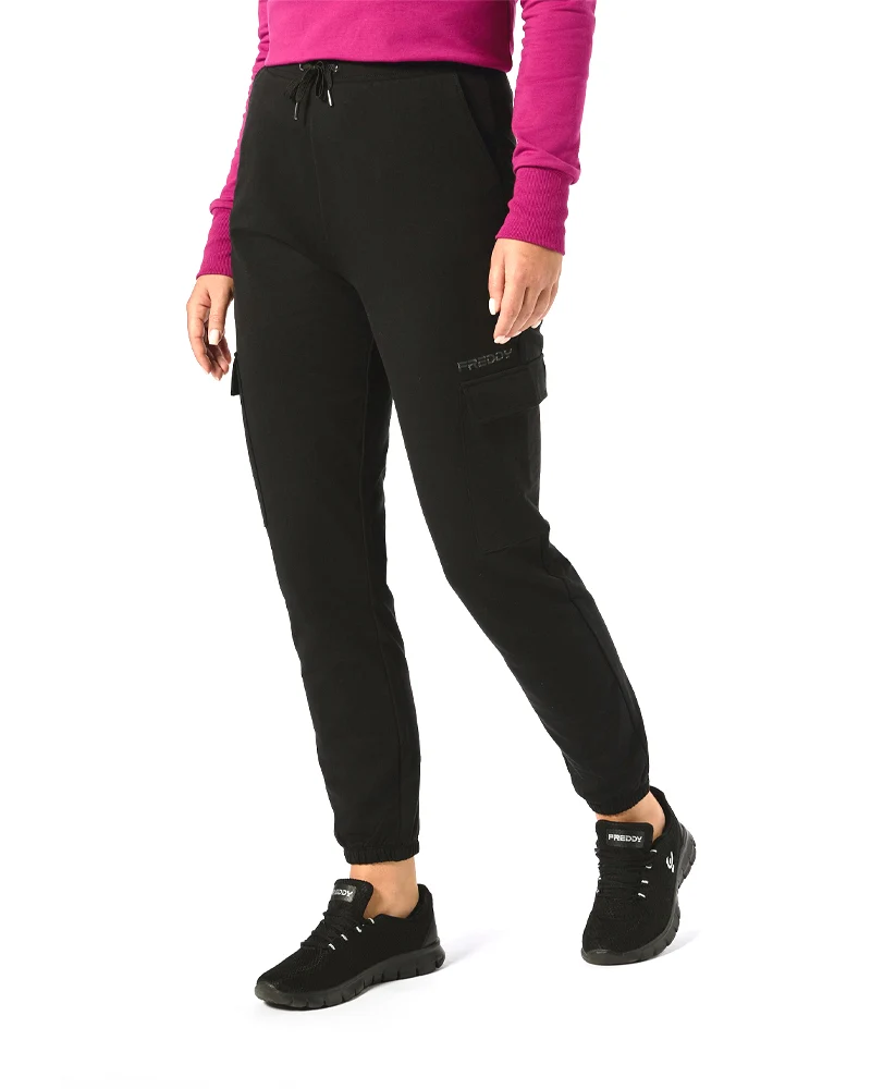 Pantaloni Donna Cargo Stretch
