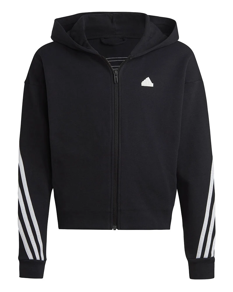 Felpa Future Icons 3-Stripes Full-Zip Bambino