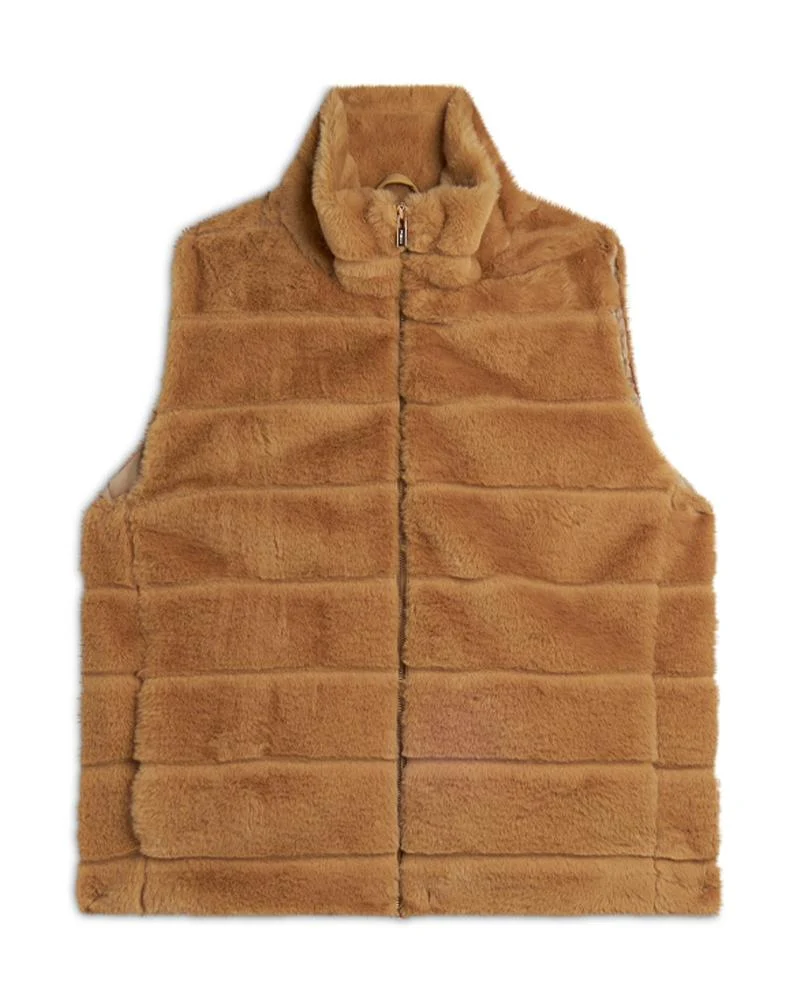 Gilet Donna in Pelliccia Laserata