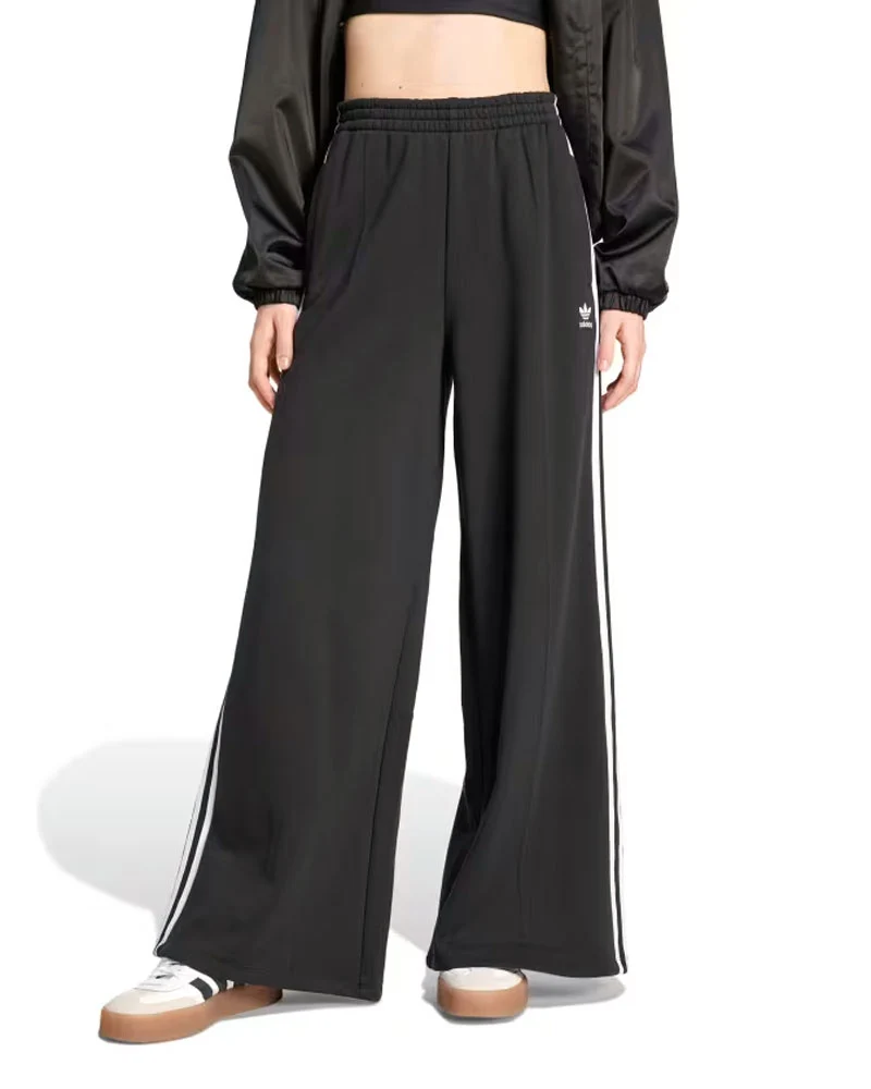 Pantaloni 3-Stripes Loose Wide Leg Donna