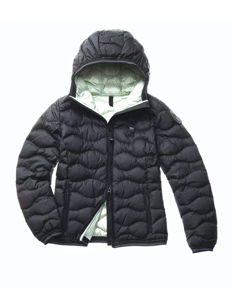 Piumino Donna a Onde Camelia