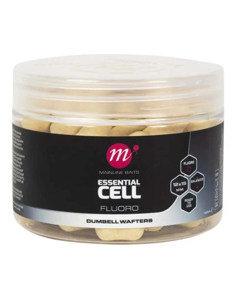 Boilies Essentials Cell Fluoro Dumbell Wafters