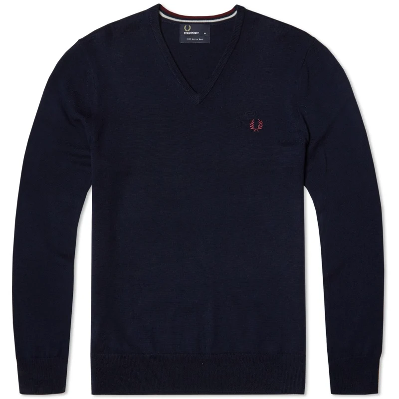 Maglione Uomo Scollo V Merinos