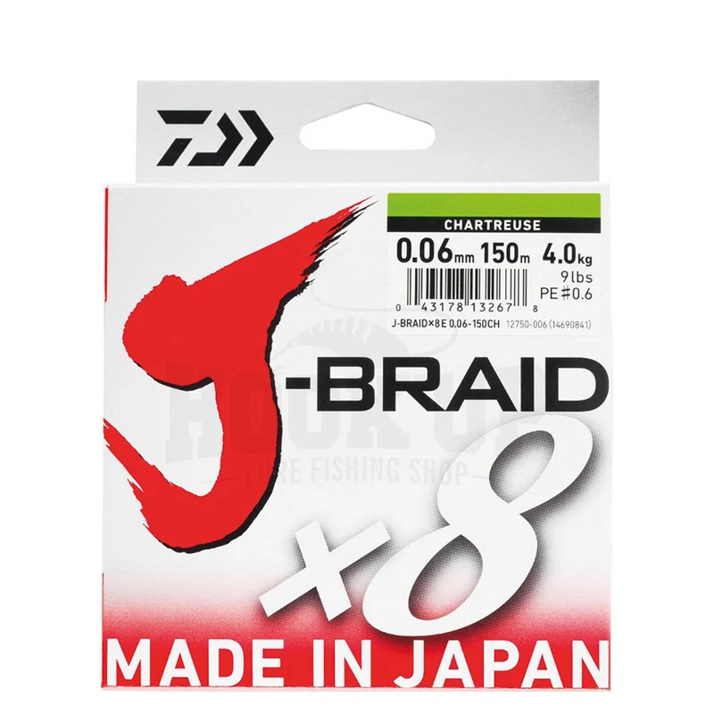 Trecciato J-Braid 8x 150 m