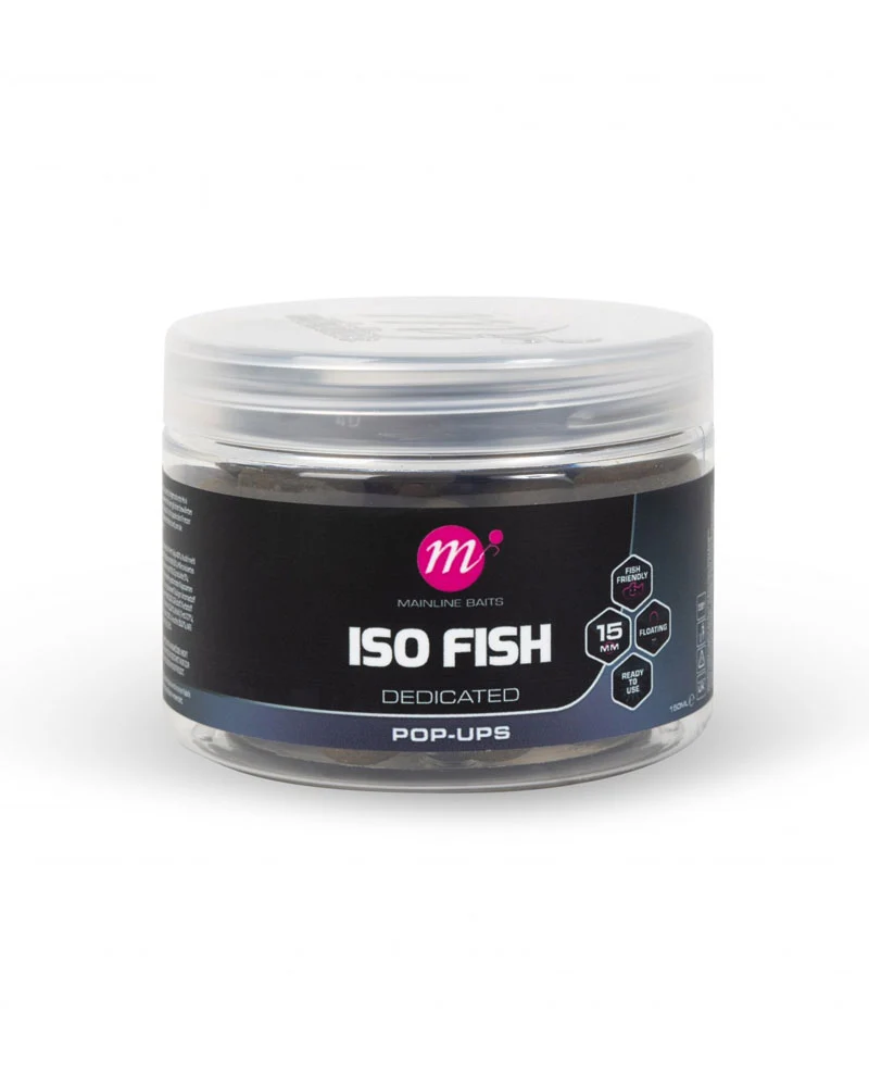 Boilies Mainline ISO Fish Pop-Ups 15mm