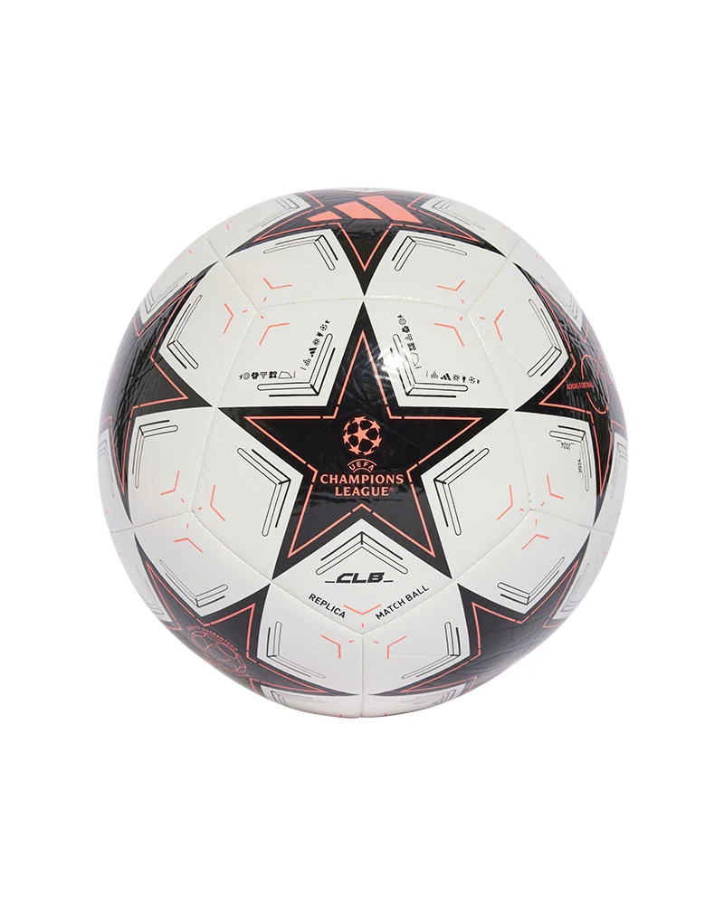Pallone Calcio Champion League Bianco Nero