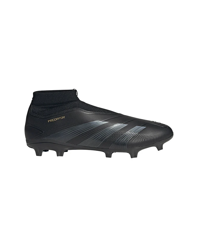 Scarpe Calcio Predator League Laceless Firm Ground Black