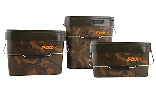 Camo Square Carp Bucket 5 litri