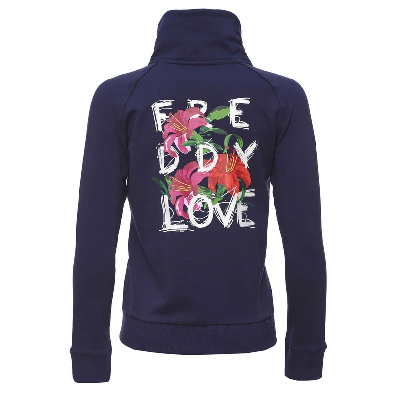 Felpa Bambina Full Zip