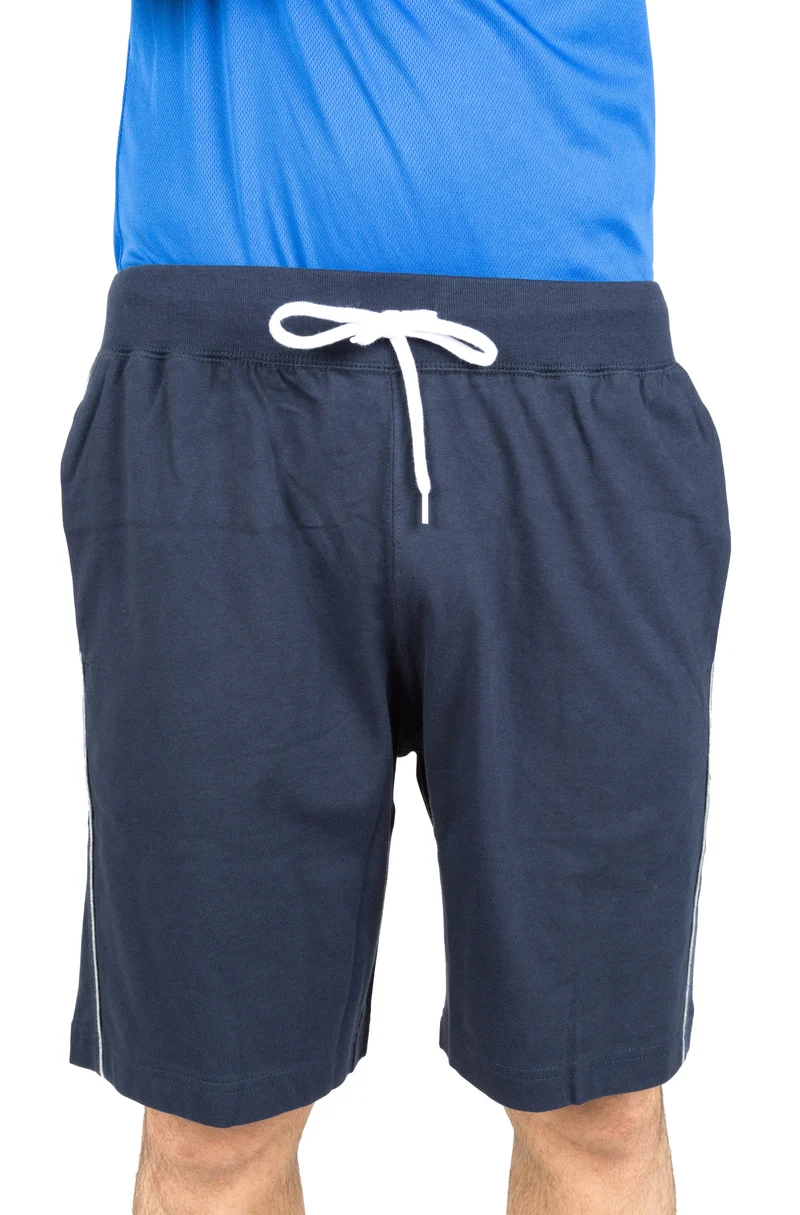 Bermuda Uomo Projersey Scritta Laterale