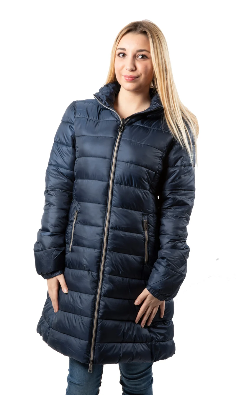 Giacca Donna Lunga W-Outdoor Con Cappuccio