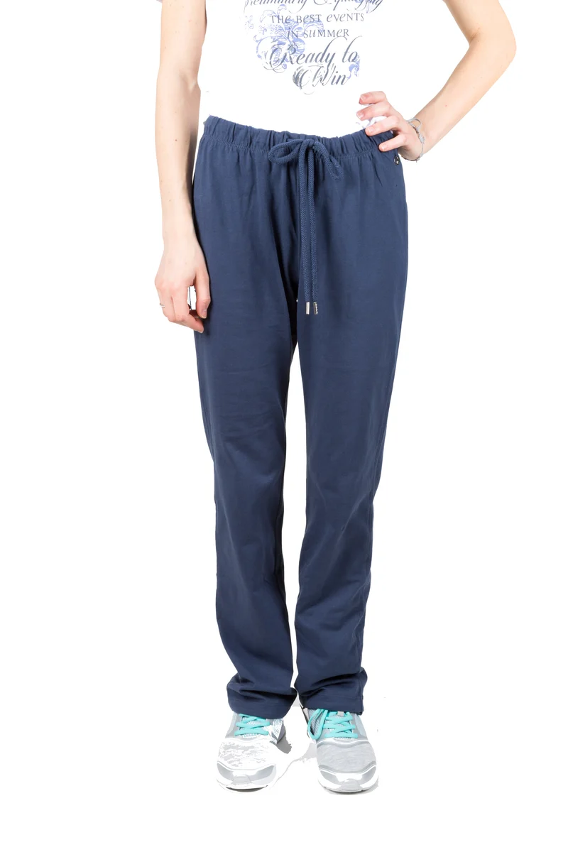 Pantalone Donna Classic Jersey Dritto