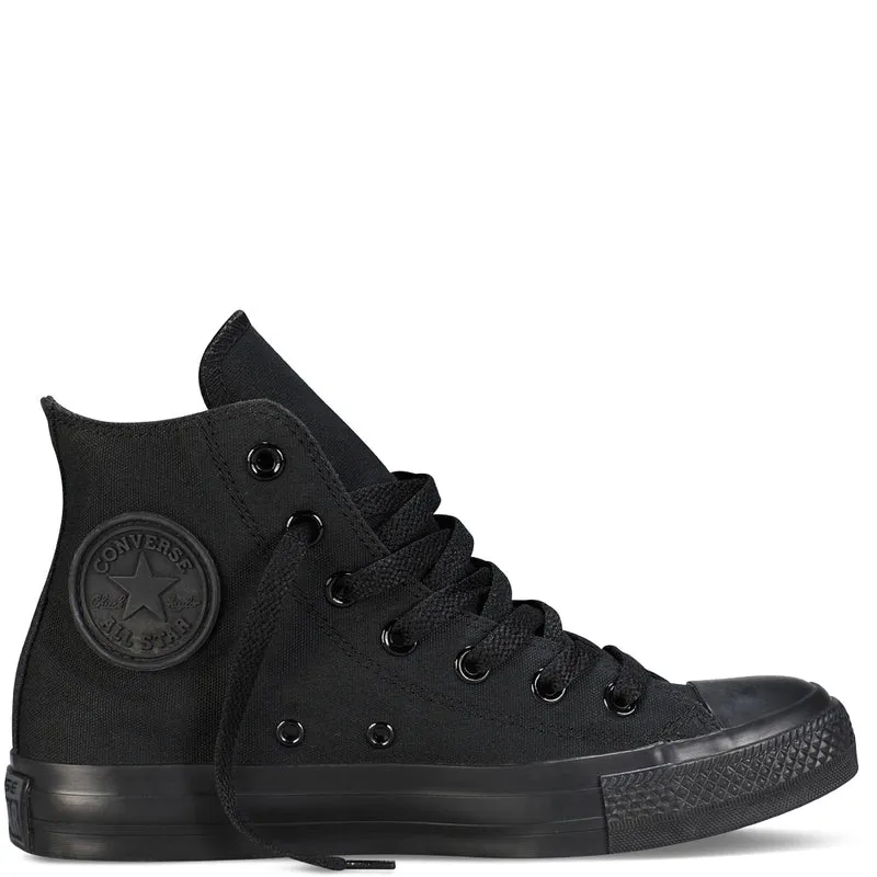 Scarpe Hi Canvas Monocromatiche