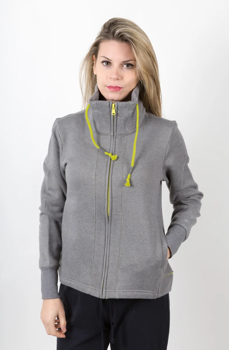 Felpa Donna Heritage Full Zip