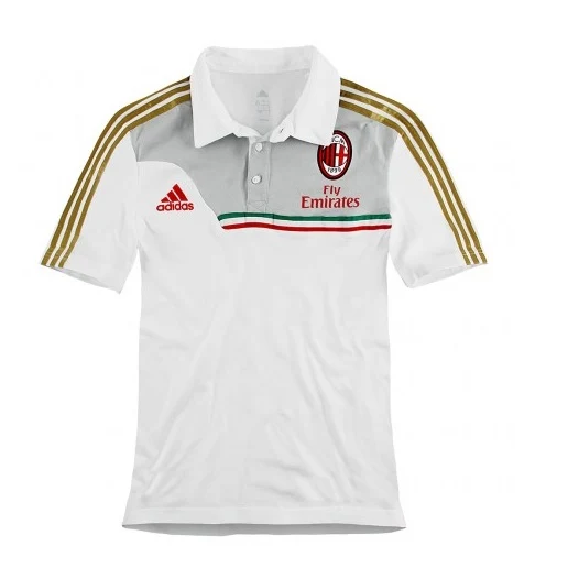 Maglia Polo Milan 2014 Bianca