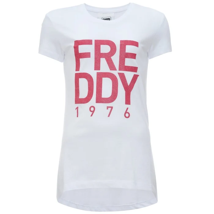 T-Shirt Bambina Scritta Glitter