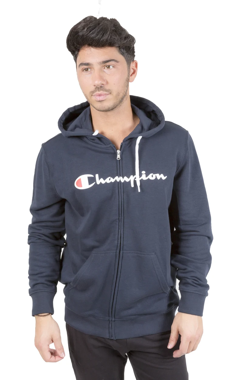 Felpa Full Zip Cappuccio