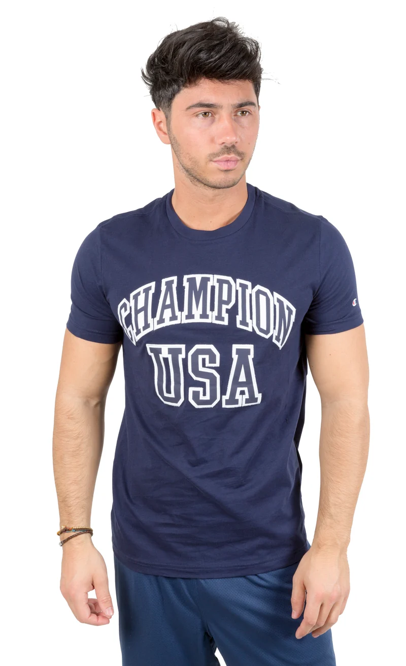 T-Shirt Tee Scritta USA